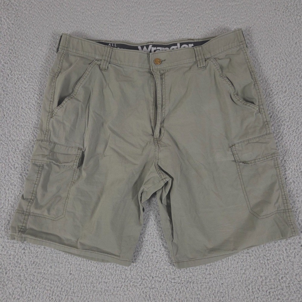 Wrangler Shorts Mens 38 Cargo 9.5" All Terrain Gear Outdoor Utility Hiking ATG
